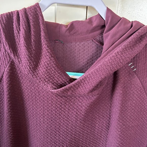 Lululemon At Ease Hoodie Heathered Cassis XXL - Picture 3 of 9